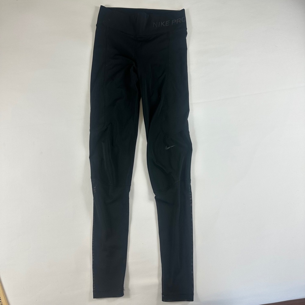 Nike Pro Hypercool Women's‎ Black Athletic Leggings Size S